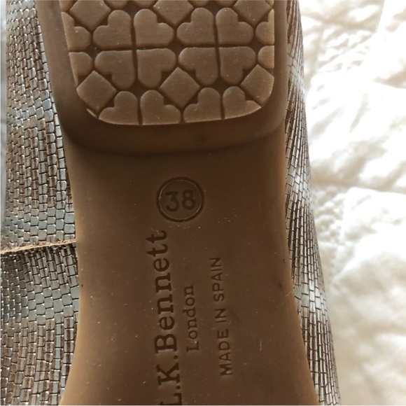 L.K. Bennett London - Princess of Wales Fav. Brand. leather loafers (like new) - Picture 8 of 10